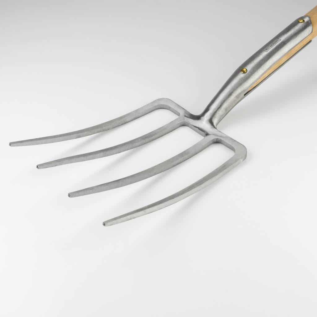 Long Bent 2-Tine Weeding Fork by Sneeboer