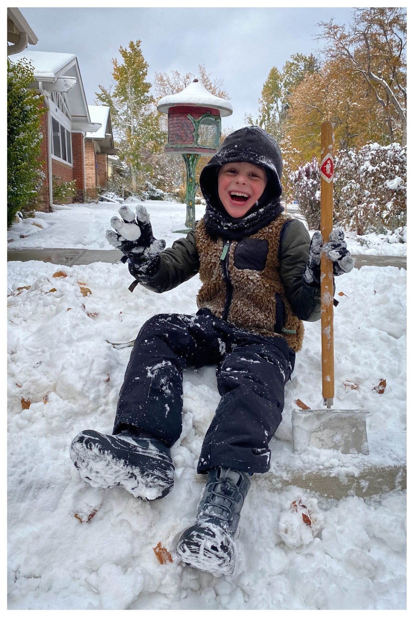 Schneeschaufel Kinder-Schneeschaufel Kinder Schneeschieber