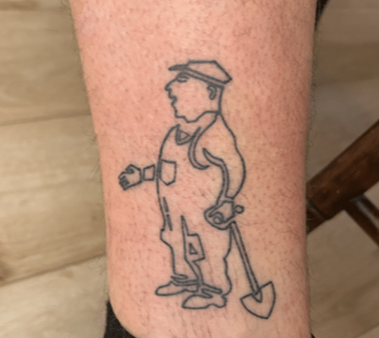 Das erste Sneeboer-Tattoo