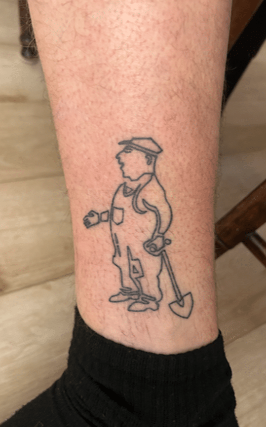 The first Sneeboer tattoo