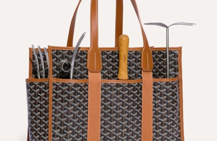 Sneeboer garden tools shine in exclusive Goyard bag