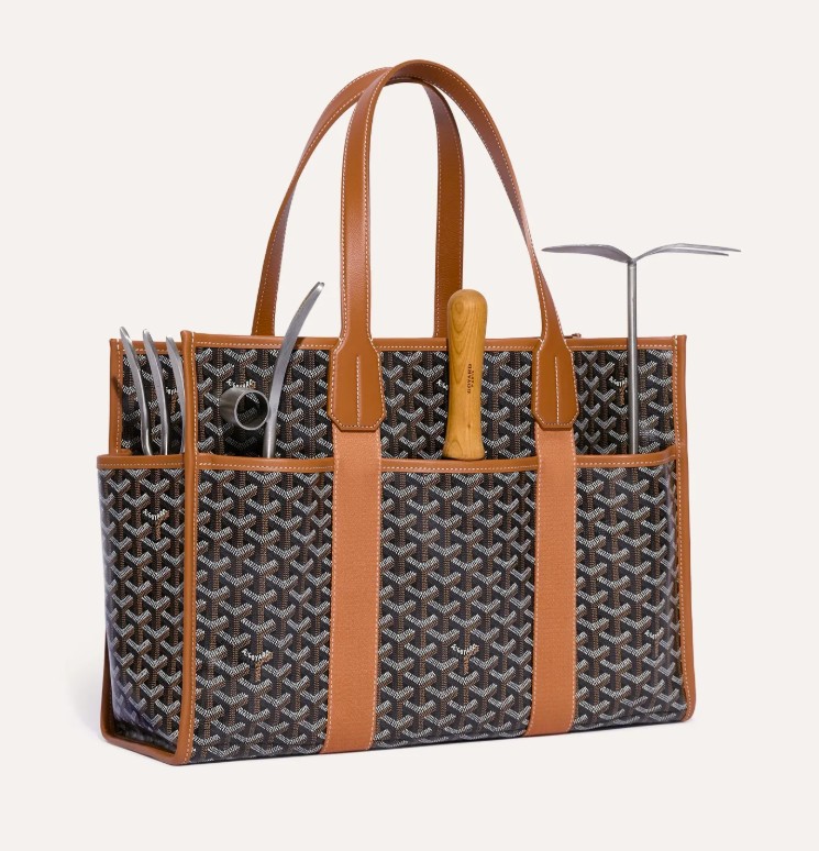 Sneeboer garden tools shine in exclusive Goyard bag