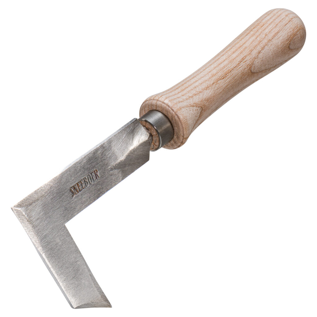 Grattoir à rainures à main V-modèle