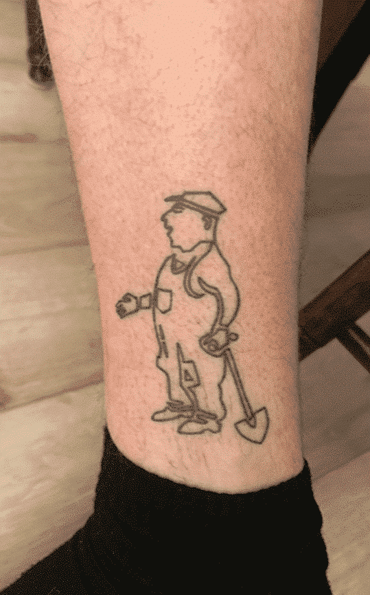 Das erste Sneeboer-Tattoo